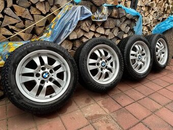 BMW orig. elektróny 7J x 16 ET34 5x120 + 205/55 R16 zimné