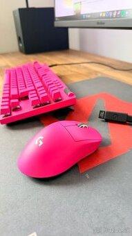 Logitech PRO X SUPERLIGHT 2 DEX, magenta