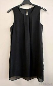 Dámske čierne šaty vo voľnom strihu (Terranova) - 1