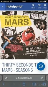 30 seconds to mars bratislava 10.5.2024