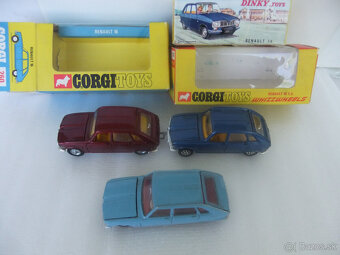 od CORGI a DINKY TOYS:RENAULT 16 v original krabickach
