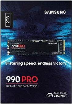 2TB SSD SAMSUNG 990 PRO M.2 PCI-e 4.0 NVMe - nový