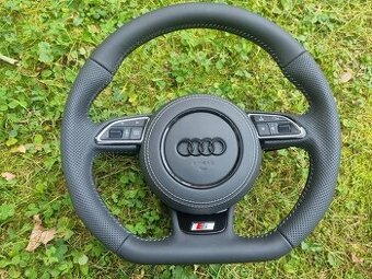 VOLANT AUDI KOŽENÝ MULTIFUNKCNY s AIRBAGOM