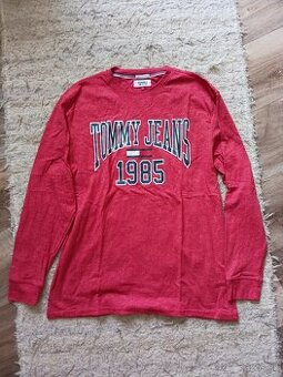 Tommy Jeans pánske tričko L lososová