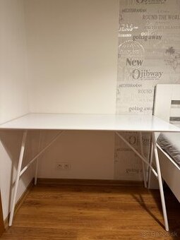 JYSK Písací stôl 60x120 biele