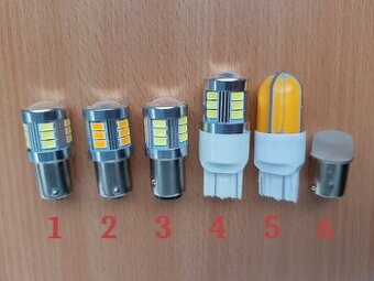 BA15S (P21W), T20(W21W) led žiarovka a podobné (od 3€)