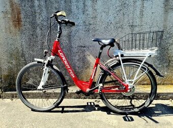 E-bike Leaderfox LATONA 36V/13Ah - červený rám:16,5