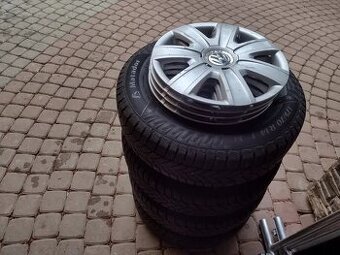Sada kolies 5x100 R14 ,VW Polo,Golf, Škoda