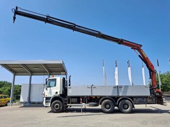 Daf CF 85.430 2006, diesel, valník + Palfinger PK 15500