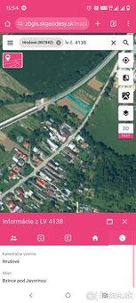 Orná pôda v intravilane obce Hrušove 459m2