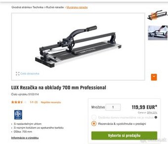 Rezacka na dlažbu - 1