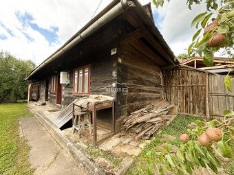 Exkluzívne na predaj drevenica s pozemkom 406 m2, Papradno