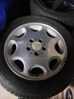 4ks alu disky orig. Mercedes 5x112 r16 + pneu