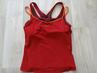 Dámske športové tielko so všitou podprsenkou NIKE