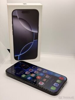 Apple iPhone 16 Pro 128GB Čierny Titán