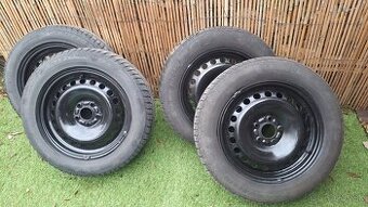 Plechové disky + zimné gumy