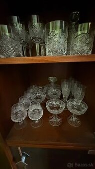 Predám kryštálovú sadu pohárov