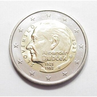 25 x 2 € Alexander Dubček 2021