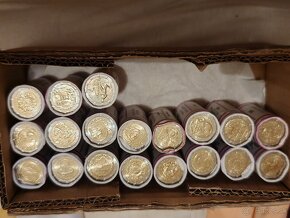 Predám 2€ slovenske pamätné mince v UNC kvalite