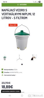 Napajačka s niplami