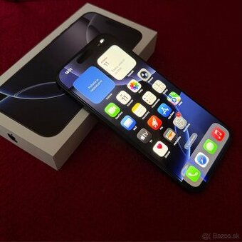 iPhone 16 Pro Max, Čierny Titán