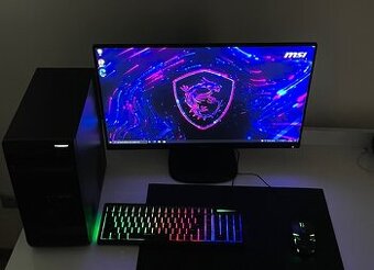 Herný PC +monitor,klávesnica,myš