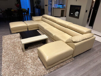 Kožená sedacia súprava