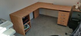 Kancelársky L stôl cca 2x2m - 1