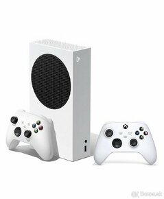 Xbox series S + 2 ovládače + Xbox headset