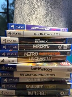 Predám hry na ps4/ps5