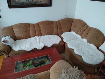 Predám rozťahovaciu pohovku s kreslom
