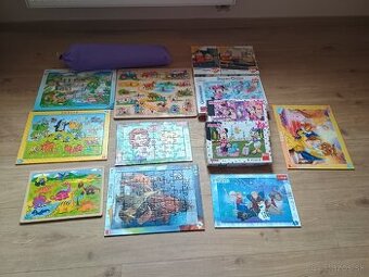 Detské puzzle plus stan