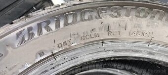 215/55 R17 letné pneu, jazdené