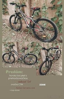 Detský bicykel CTM 24"