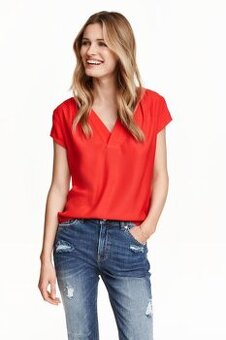 Nová saténová blúzka H&M -veľ. 36