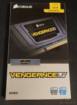 Predám pamäte 16GB DDR3 CORSAIR Vengeance 1600 Mhz