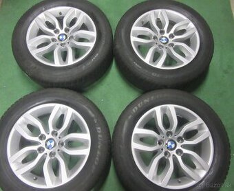 R17 zimná sada BMW X3 rozteč 5x120 225/60R17 DUNLOP 3D
