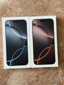 iPhone 16 Pro max 256 nový zabalený - 2 farby