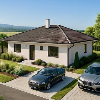 PREDAJ | Novostavba 4i. Bungalov na pozemku 662m2.