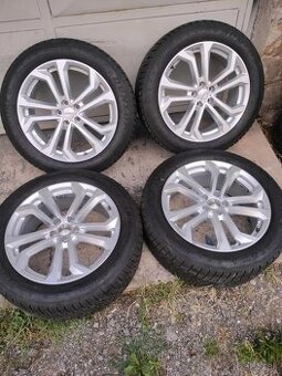 4ks alu disky 5x108 R19 pneu 6,5mm 235/55 r19