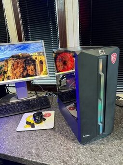 Herný počítač AMD Ryzen 5 5500 6x3,60GHz.16gb ram.GTX1660 6G
