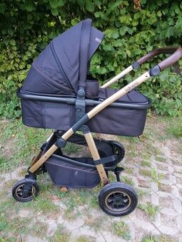 Kočík Lionelo Amber Black onyx 2v1