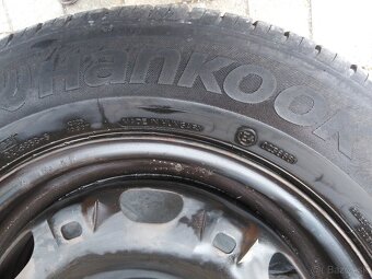 Letné pneumatiky 6,5mm s diskami (3ks)175/70R14 84T +skrutky