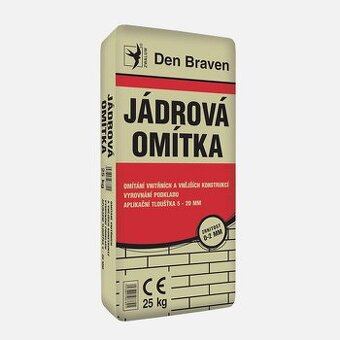 Jadrová omietka 25kg - 60ks - 4,50 eur