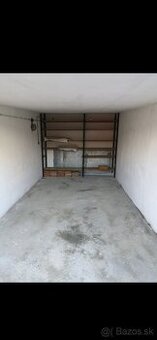 Prenajmem garáž
