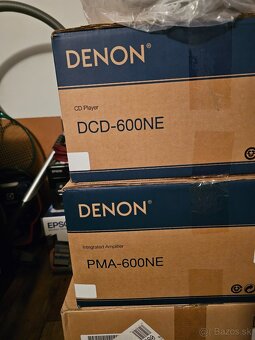 Predam Denon PMA-600NE; Denon DCD-600NE;B&W606