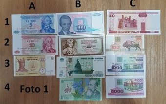 Bankovky 1,5€/ks