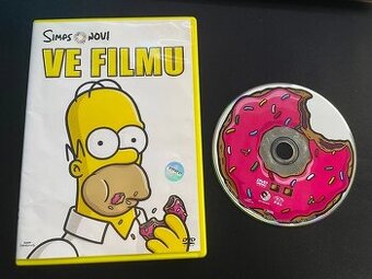 Simpsonovci vo filme – originálne DVD s donut dizajnom