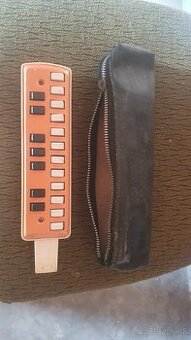 Detská fúkacia harmonika retro
