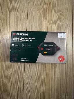 Predám PARKSIDE laserovú vodováhu s meracím pásmom